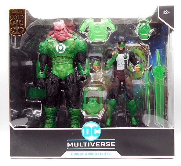 DC Multiverse (پوستر طلایی): Kilowog and Kyle Rayner نوشته McFarlane